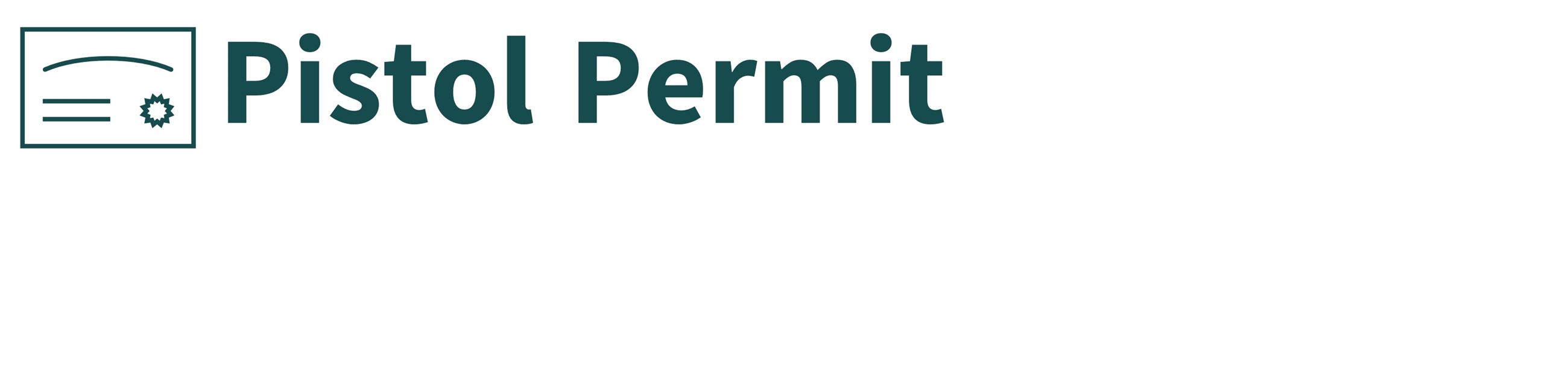 Pistol Permit Banner