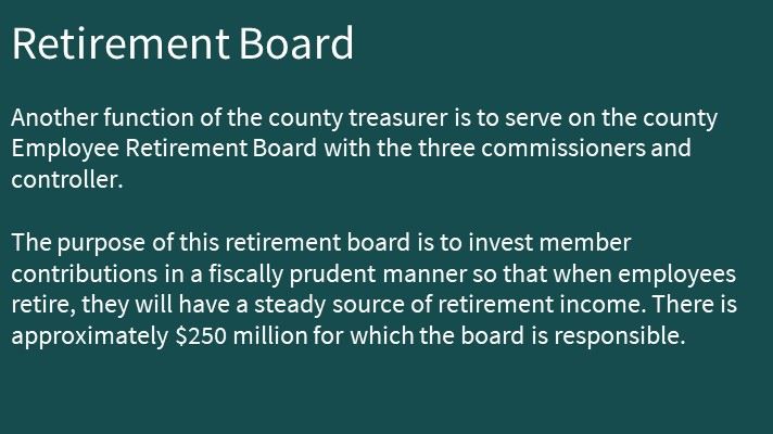 Retirement Board Duty Big Banner