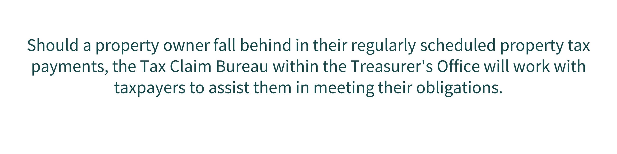 Tax Claim Notice Banner