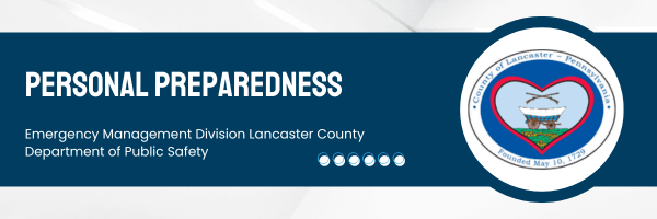 Persaonl Preparedness Banner