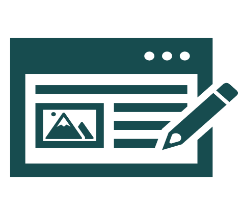 Fill out form online icon